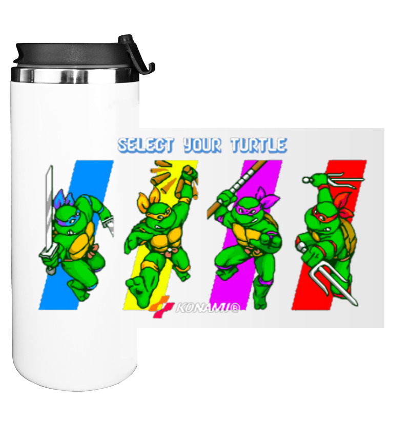 Water Bottle on Tumbler - Teenage Mutant Ninja Turtles: The Hyperstone Heist - Mfest