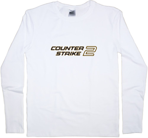 Kids' Longsleeve Shirt - counter strike 2 logo - Mfest