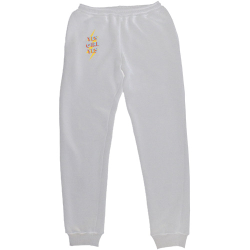 Kids' Sweatpants - yes girl yes - Mfest