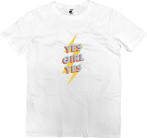 Kids' Premium T-Shirt - yes girl yes - Mfest