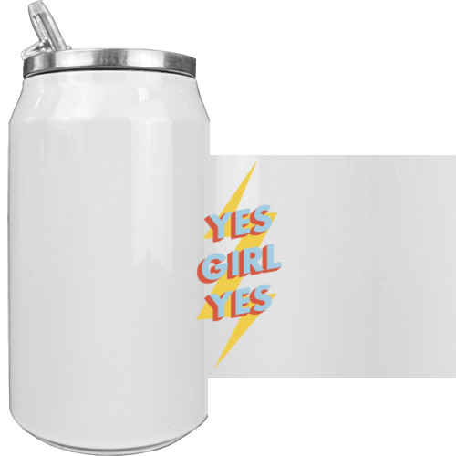 Aluminum Can - yes girl yes - Mfest