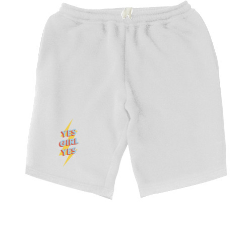 Men's Shorts - yes girl yes - Mfest