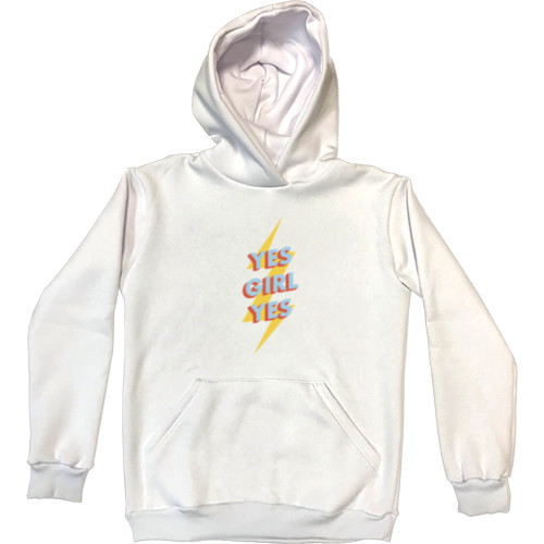 Kids' Premium Hoodie - yes girl yes - Mfest