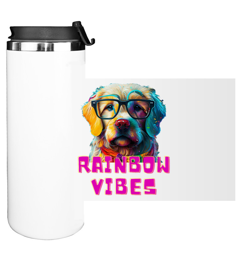 Собака Веселка, Colorful dog, Rainbow Vibes