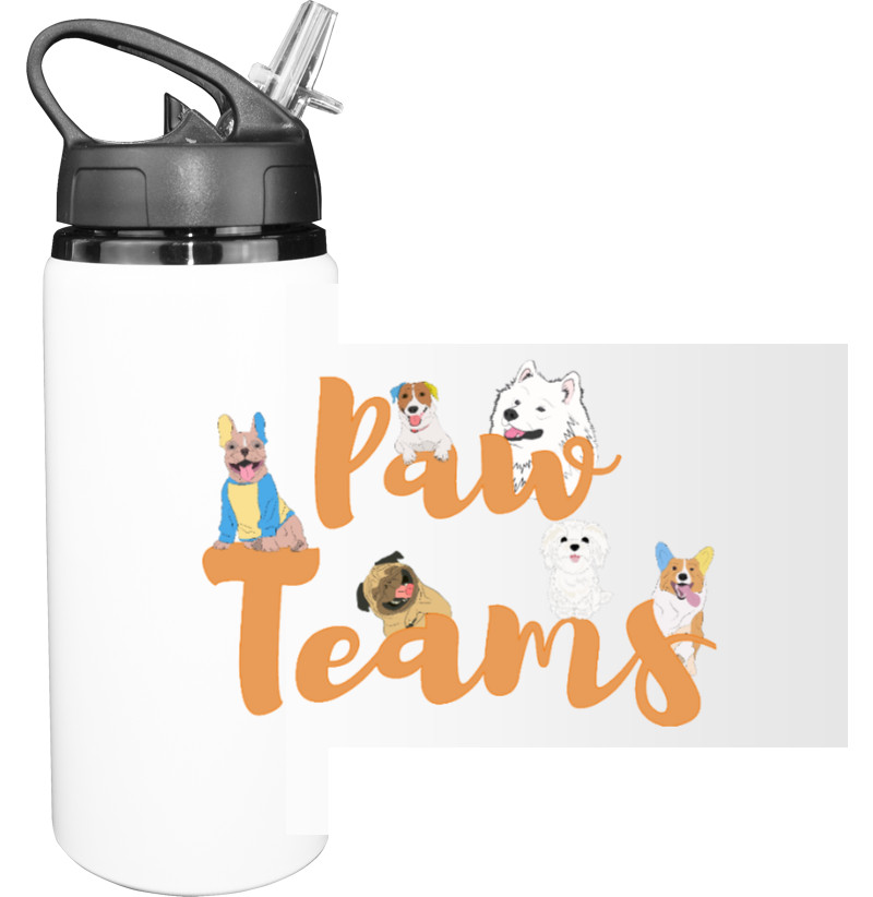 Paw teams, cute dogs