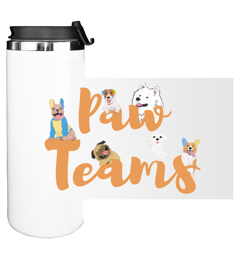 Paw teams, cute dogs