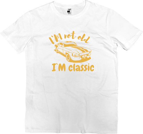 Kids' Premium T-Shirt - Mustang Vintage car, I'm not old Im classic - Mfest