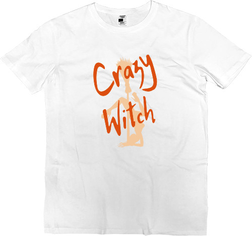 Kids' Premium T-Shirt - Happy Halloween, Crazy Witch - Mfest