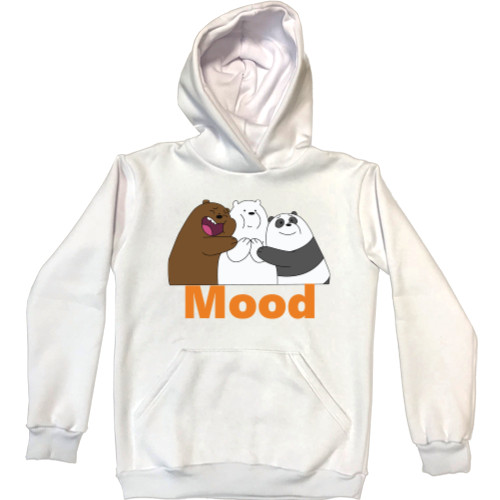 Unisex Hoodie - Funny bears, bears mood, bears, pandas - Mfest