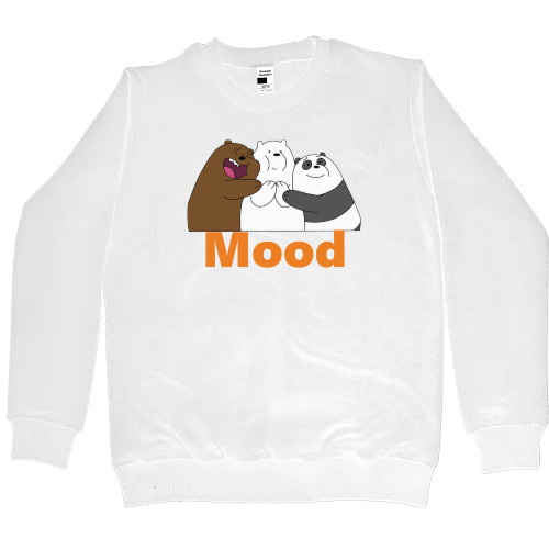 Women's Premium Sweatshirt - Funny bears, bears mood, bears, pandas - Mfest