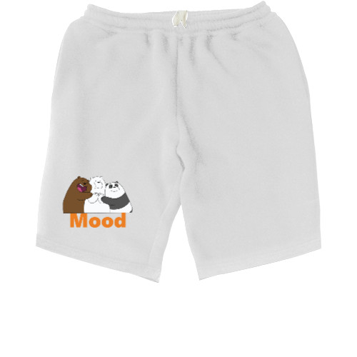 Kids' Shorts - Funny bears, bears mood, bears, pandas - Mfest