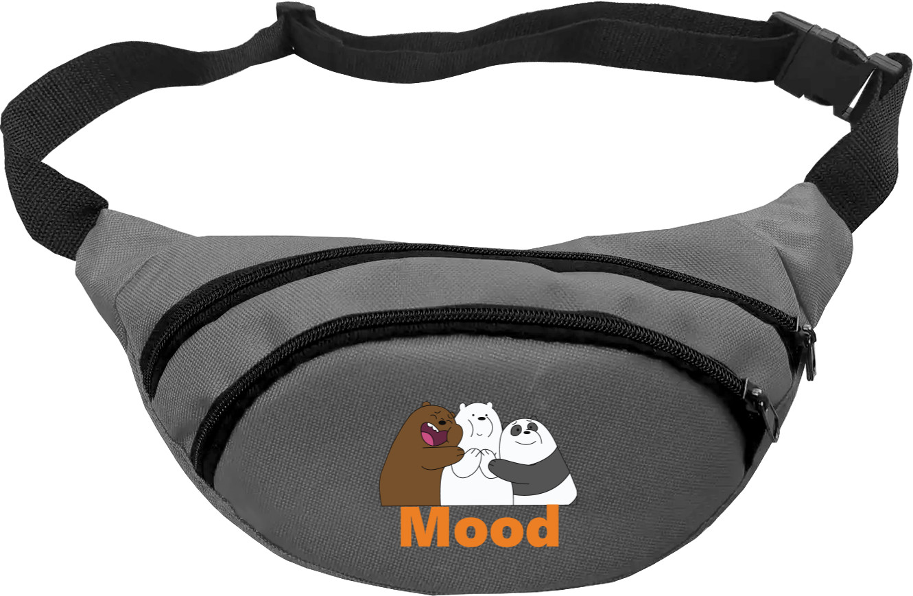 Fanny Pack - Funny bears, bears mood, bears, pandas - Mfest