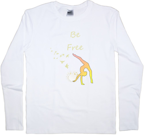 Kids' Longsleeve Shirt - Be free - Mfest