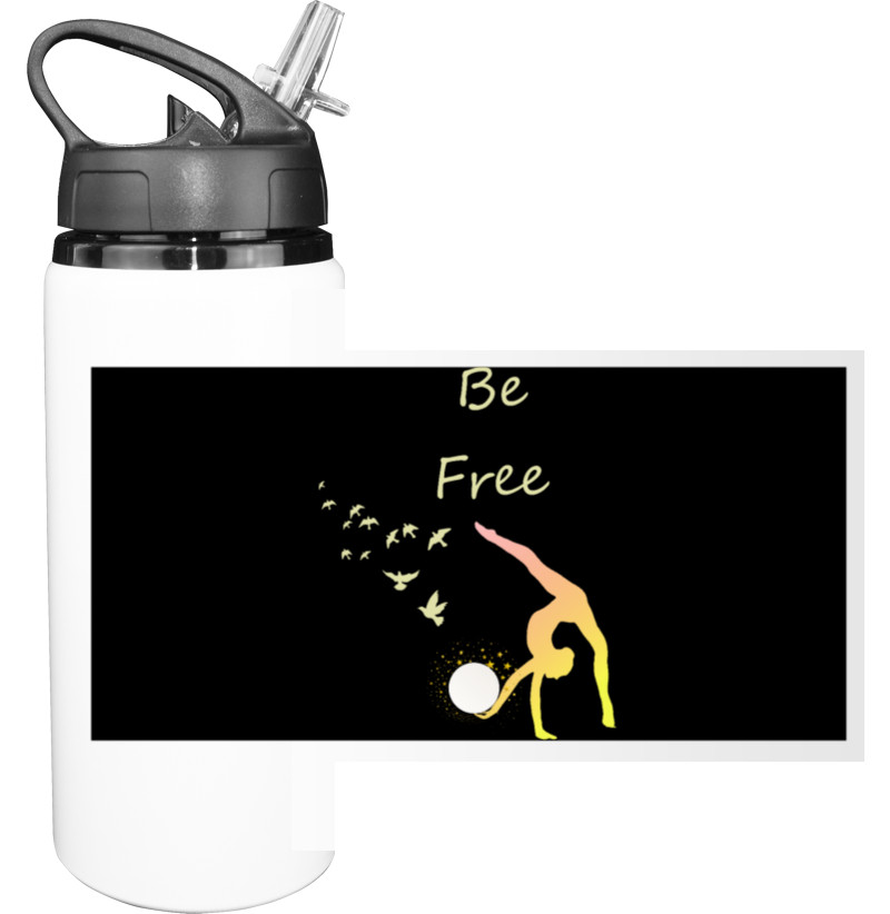 Sport Water Bottle - Be free - Mfest