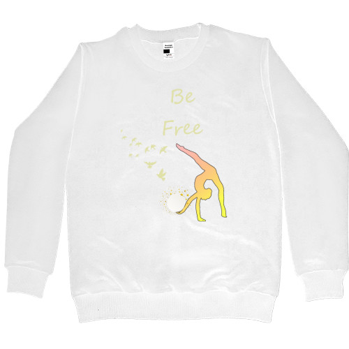 Women's Premium Sweatshirt - Be free - Mfest