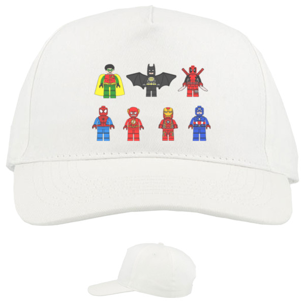 Baseball Caps - 5 panel - Lego Heroes DC/Marvel - Mfest