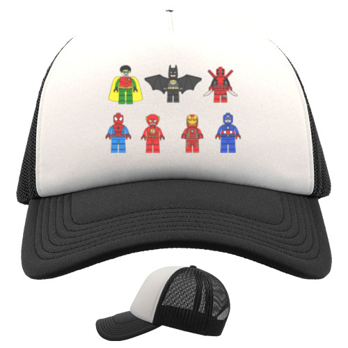 Trucker Cap - Lego Heroes DC/Marvel - Mfest