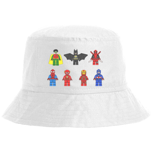 Bucket Hat - Lego Heroes DC/Marvel - Mfest