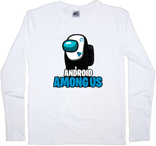 Men's Longsleeve Shirt - android among us - Mfest