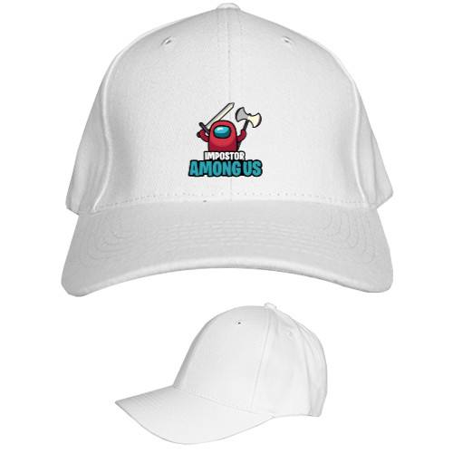 Kids' Baseball Cap 6-panel - Impostor is hear - Mfest