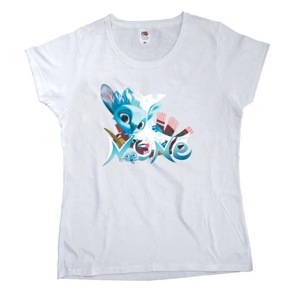 Women's T-shirt Fruit of the loom - moon keeper - Mfest