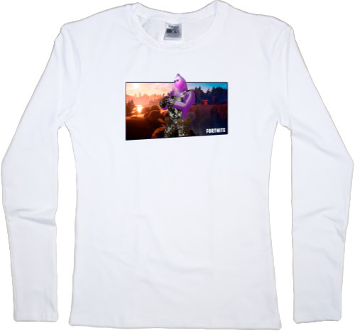 Women's Longsleeve Shirt - Rippley wallpapers fortnite - Mfest