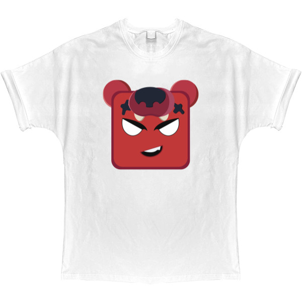 T-shirt Oversize - Nita cube art - Mfest