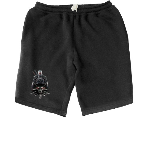 Kids' Shorts - White wolf - Mfest