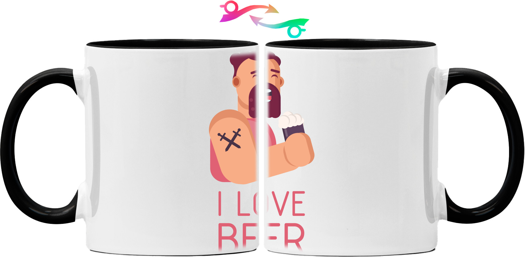 Кружка - I love beer - Mfest