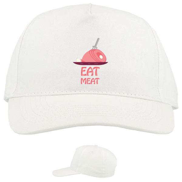 Baseball Caps - 5 panel - Eat Meat - Mfest