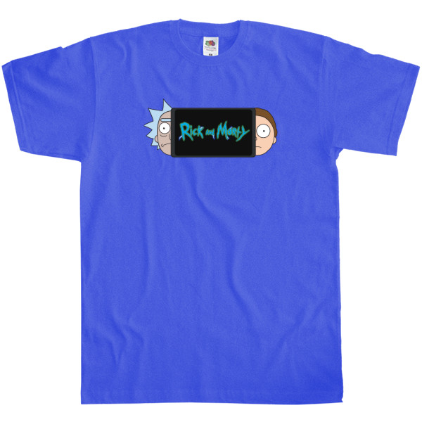 Kids' T-Shirt Fruit of the loom - Rick and Morty game console - Mfest