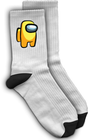 Socks - Among Us - Yellow - Mfest