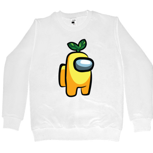 Women's Premium Sweatshirt - Among Us - Yellow Plant - Mfest