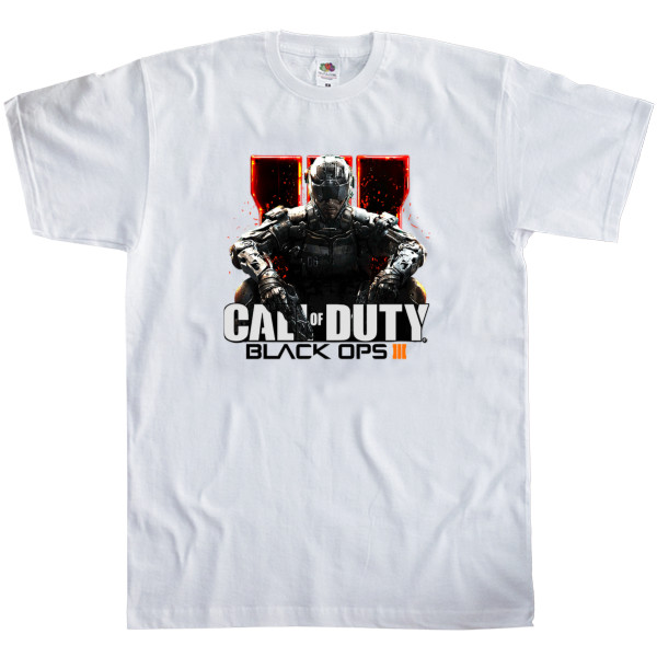 Men's T-Shirt Fruit of the loom - Call of duty black ops 3_3 - Mfest