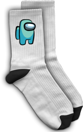 Socks - Among Us - Turquoise - Mfest