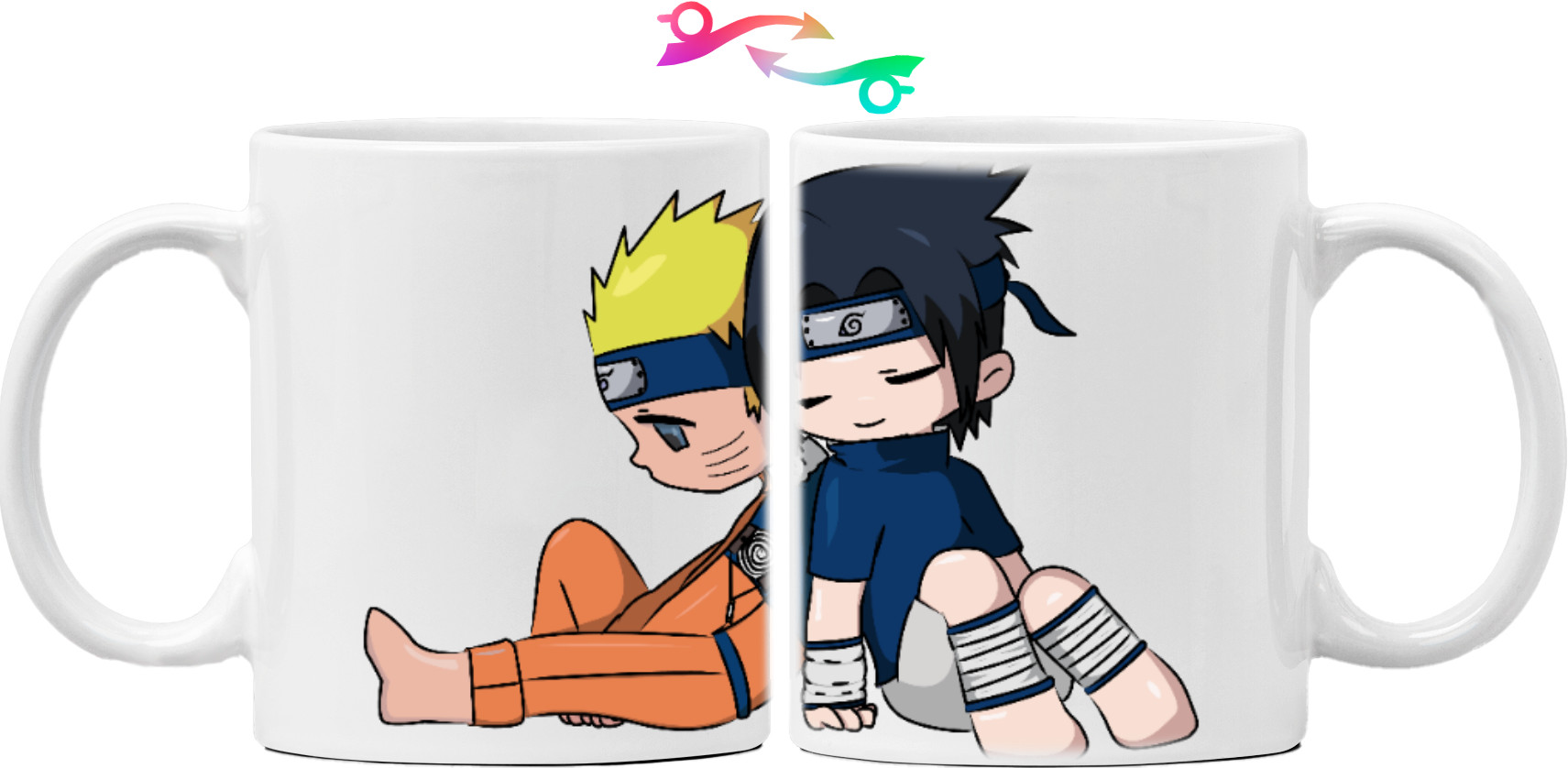 Mug - Naruto and Sasuke - Mfest