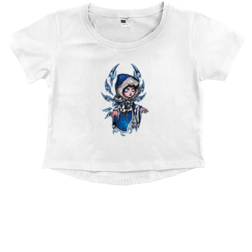 Kids' Premium Cropped T-Shirt - Kira - Chronicles of Chaos - Hero Wars - Mfest