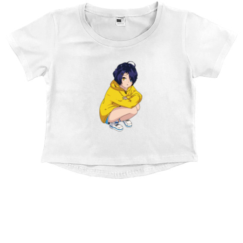 Kids' Premium Cropped T-Shirt - Ai Oto - Wonder Egg Priority - Mfest