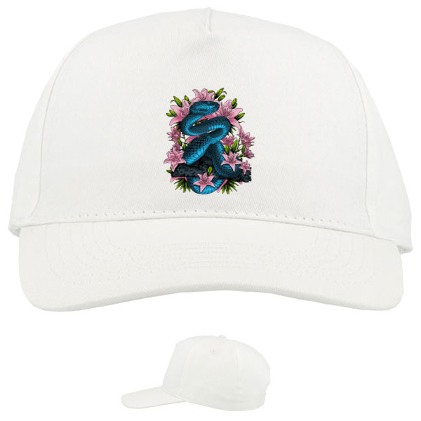 Baseball Caps - 5 panel - Snake and Lilies - Mfest