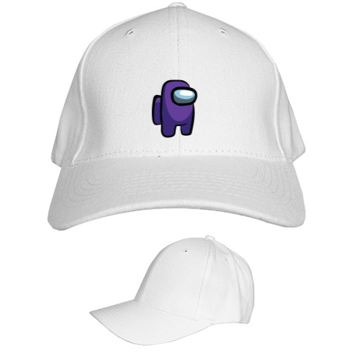 Kids' Baseball Cap 6-panel - Among Us - Purple - Mfest