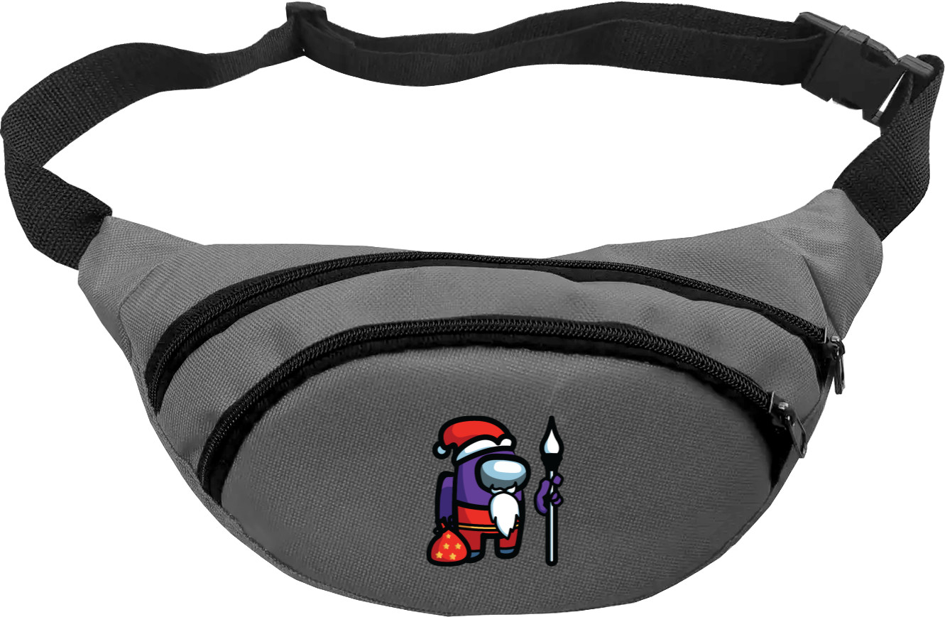 Fanny Pack - Among Us - Purple Santa - Mfest