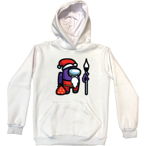 Kids' Premium Hoodie - Among Us - Purple Santa - Mfest