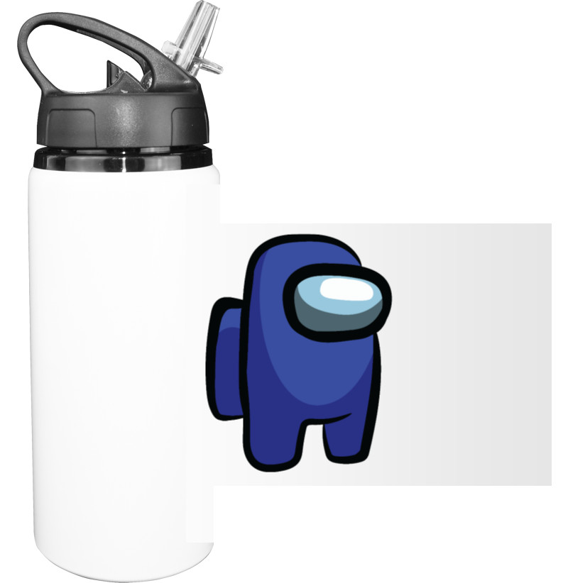 Sport Water Bottle - Among Us - Blue - Mfest