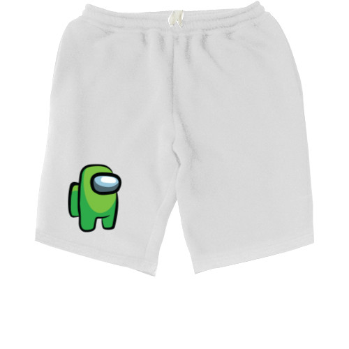 Kids' Shorts - Among Us - light green - Mfest