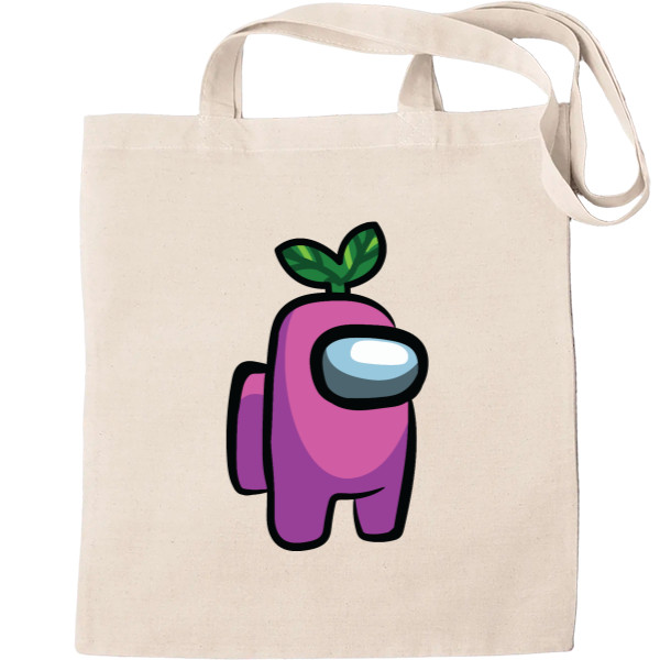 Tote Bag - Among Us - Pink Plant - Mfest