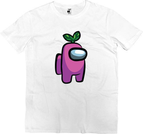 Kids' Premium T-Shirt - Among Us - Pink Plant - Mfest