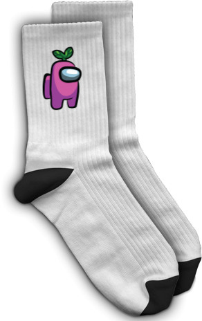 Socks - Among Us - Pink Plant - Mfest