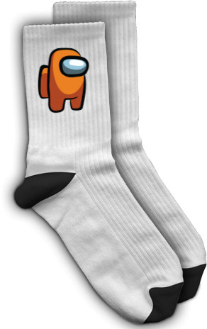 Socks - Among Us - Orange - Mfest