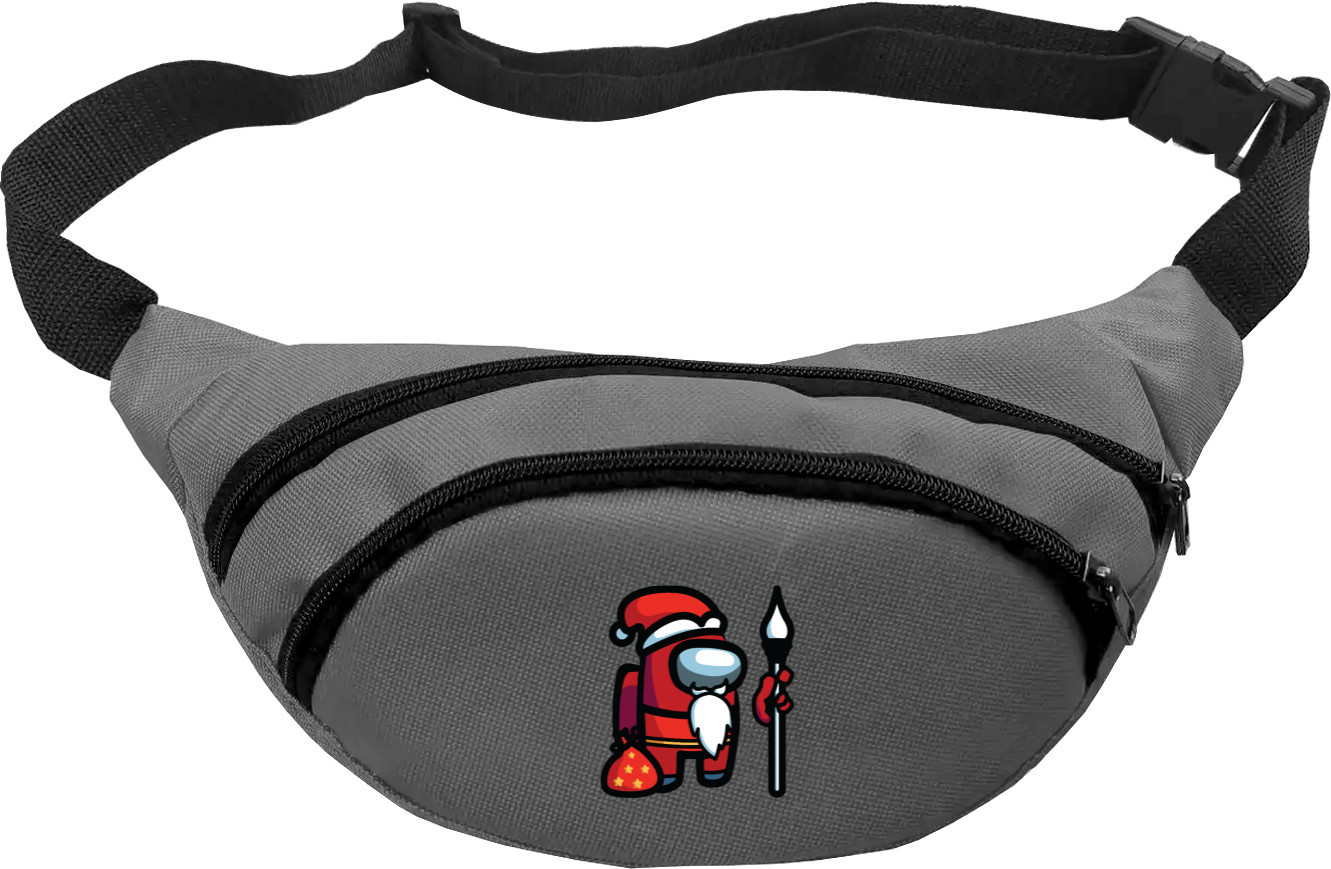 Fanny Pack - Among Us - Red Santa - Mfest