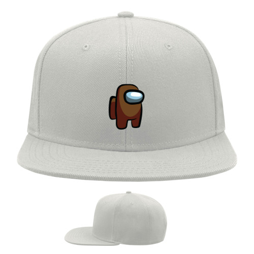 Snapback Baseball Cap - Among Us - Brown - Mfest